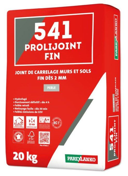 Prolijoint 541 gris anthracite - Sac de 20 kg