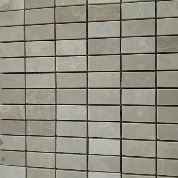 Dallage travertin mosaic rectangle type 1 4.8x2.3 cm / pièce de 30.5 cm x 30.5 cm