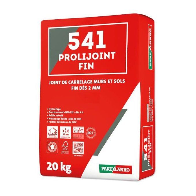 Prolijoint 541 gris anthracite - Sac de 20 kg