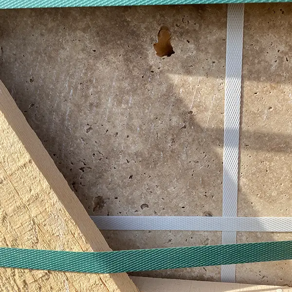 Carrelage travertin 40.6x61 cm ép.1.2 cm mix beige rustic - 1.0029 m² par unité de vente (4 dalles)